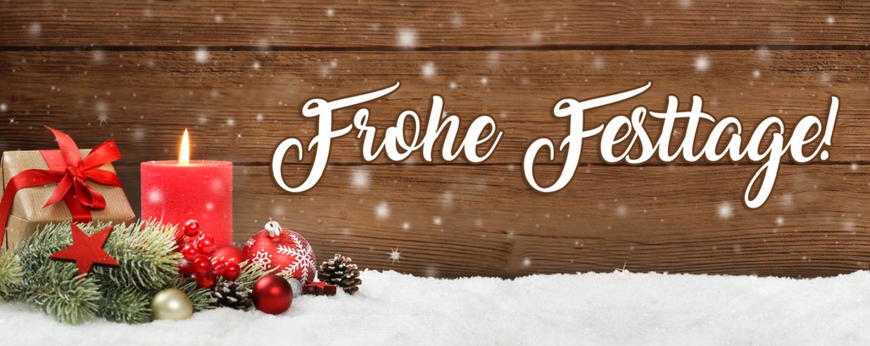 Frohe Festtage